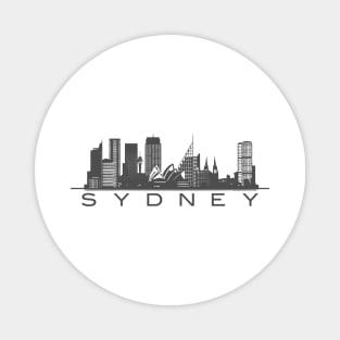 Sydney City Skyline Australia Magnet